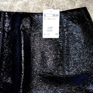 HM Black Skirt